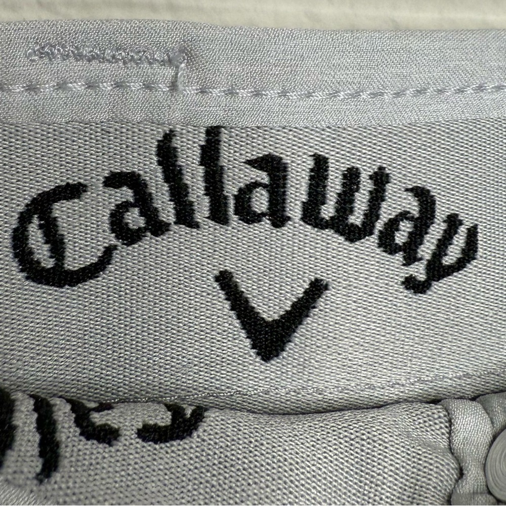 Callaway Men’s Performance Golf Shorts With Media Pocket & Opti-Dri Gray 40 NWT - Picture 4 of 15